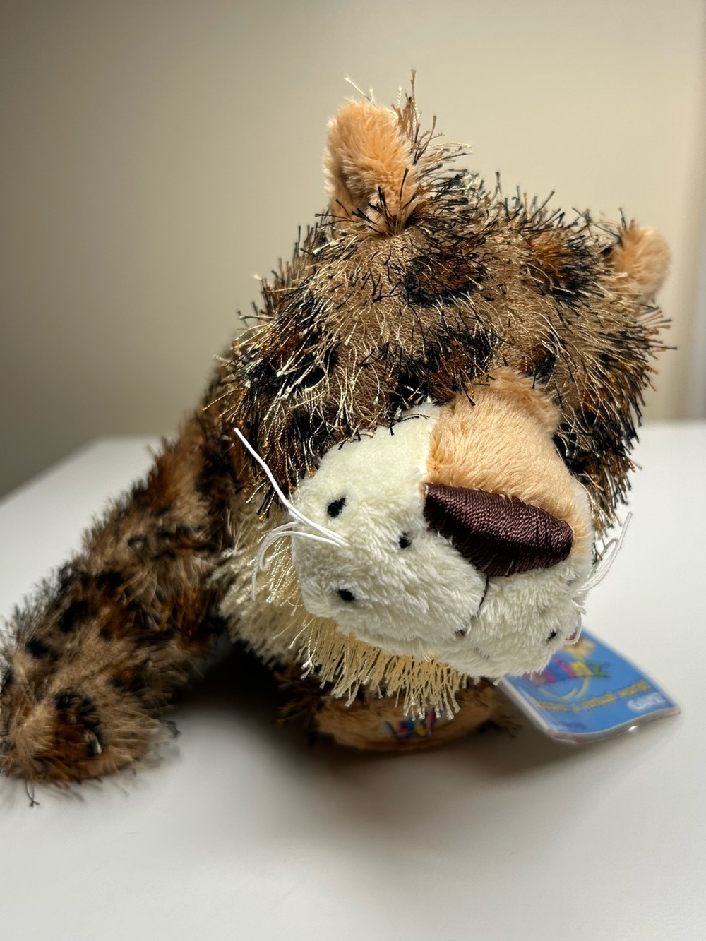 Ganz Webkinz Leopard HM031 New Plush Stuffed Animal Pet Code Included Fuzzy Toy
